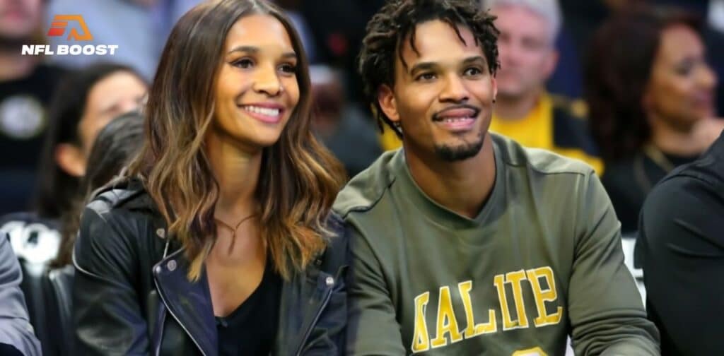 Halle And Zeke Attended A Game Together
